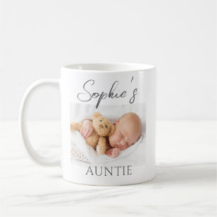 Taza De Café Personalizado Foto bebé tía Mug