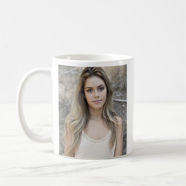 TAZA DE CAFÉ PERSONALIZADO FOTO CAFÉ MUG (Izquierda)