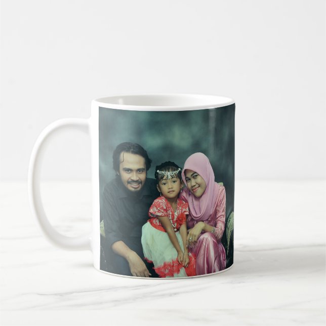 TAZA DE CAFÉ PERSONALIZADO FOTO CAFÉ MUG (Izquierda)