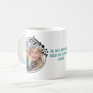 Taza De Café Personalizado foto de la mejor madre del Día de la