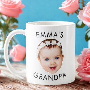 Taza De Café Personalizado Foto Face Mug Mom Abuela Abuela Cump