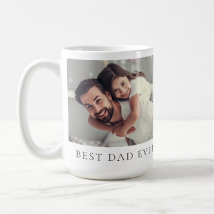 Taza De Café Personalizado Foto Mejor Papá De La Historia
