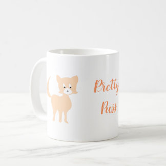 Taza De Café Personalizado gato Bonito Puss Café Mug