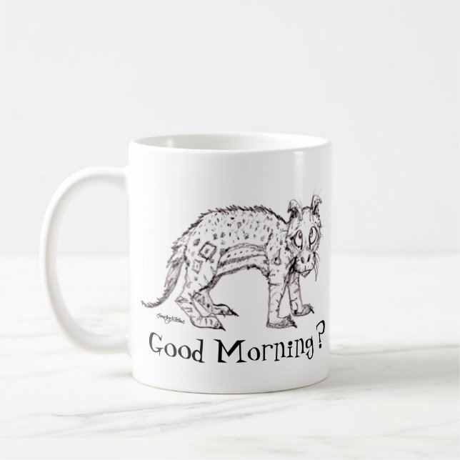 Taza De Café Personalizado "Good Morning" Mug (Izquierda)