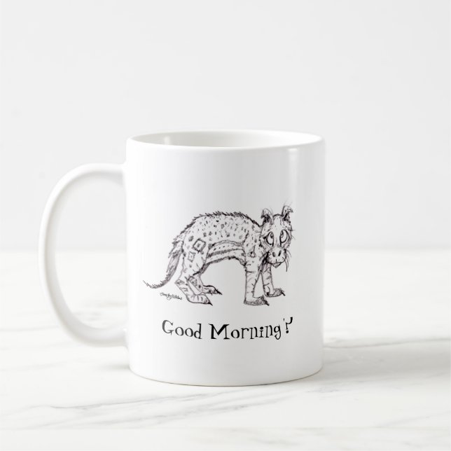 Taza De Café Personalizado "Good Morning" Mug (Izquierda)