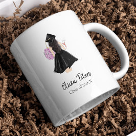 Taza De Café personalizado, graduación, clase de 20XX,