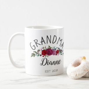Taza De Café Personalizado Grandma Coffee Mug