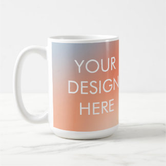 Taza De Café Personalizado Groovy Gradient Coffee Mug