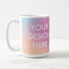 Taza De Café Personalizado Groovy Gradient Coffee Mug