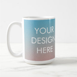 Taza De Café Personalizado Groovy Gradient Coffee Mug