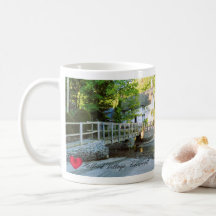 Personalizado Heart Helford Village Bridge Cornwal