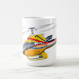 Taza De Café Personalizado Helicopter