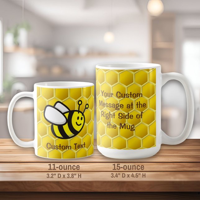 Taza De Café Personalizado Honeybee (Subido por el creador)