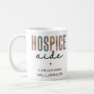 Taza De Café Personalizado Hospice Aide Hospice Enfermería Hosp