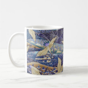 Taza De Café Personalizado japonés de grúa
