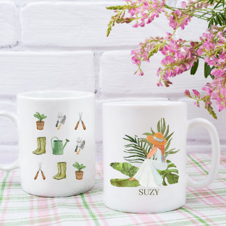 TAZA DE CAFÉ PERSONALIZADO JARDÍN CHICA
