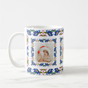 Taza De Café Personalizado Jolly Navidades Patrón Foto Tea