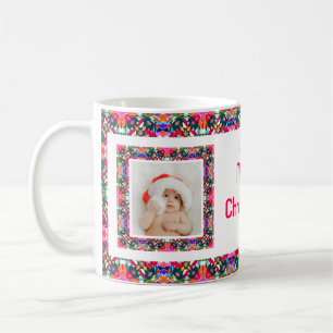 Taza De Café Personalizado Jolly Navidades Patrón Foto Tea