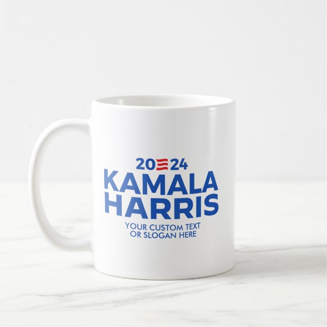 Taza De Café Personalizado Kamala Harris 2024 (Izquierda)