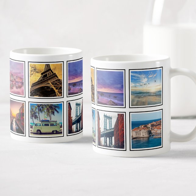 Taza De Café Personalizado Keepsake Recuerdos Collage de fotos  (Subido por el creador)