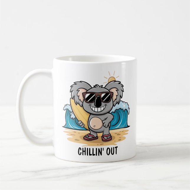 Taza De Café Personalizado Koala (Izquierda)