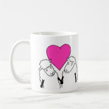 Personalizado lindo bebé lambres corazón rosado