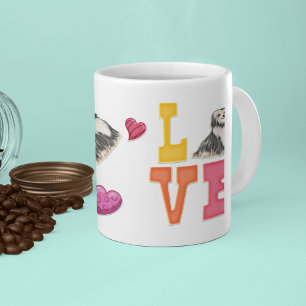 Taza De Café Personalizado Lindo Día de San Valentín Amante del