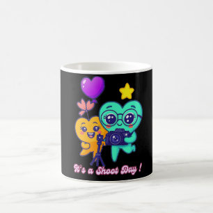 Taza De Café Personalizado lindo Duo Coffee Mug - Diseño divert
