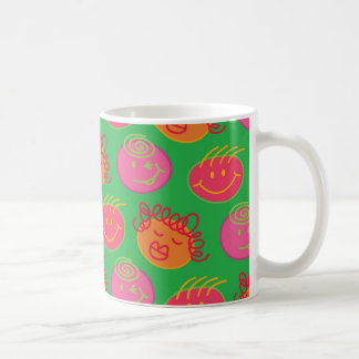 Taza De Café Personalizado lindo grita diversión tonta cabezas 