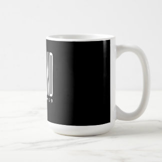 Taza De Café Personalizado Marido Texto Personalizar el negro M