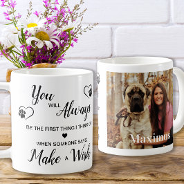 Taza De Café Personalizado Mascota Memorial Solidaridad recorda