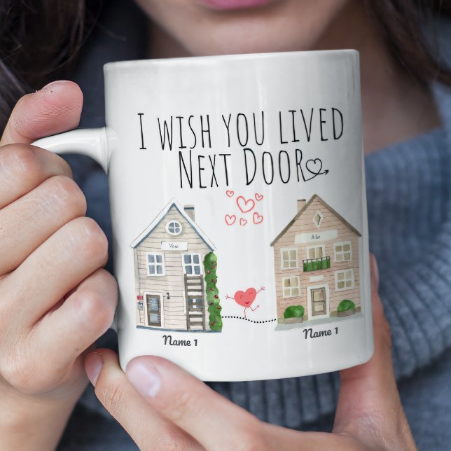 Taza De Café Personalizado Me Gustaría Que Vieras Al Lado De La (Subido por el creador)