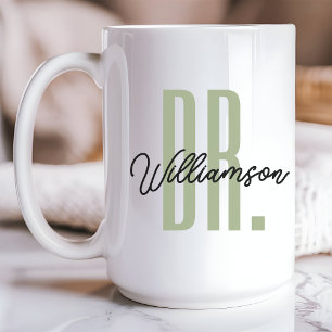 Taza De Café Personalizado médico mug, médico futuro mug, gradu