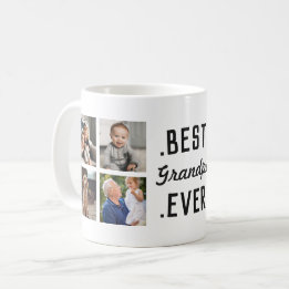Taza De Café Personalizado Mejor Abuelo Foto Mug