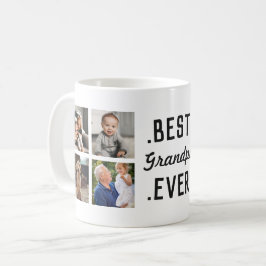 Taza De Café Personalizado Mejor Abuelo Foto Mug