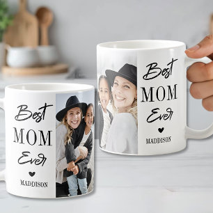 Taza De Café Personalizado Mejor Mamá del Mundo 2 Foto