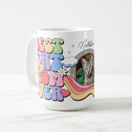 Taza De Café Personalizado Mejor Mamá Gato Que Nunca Personaliz
