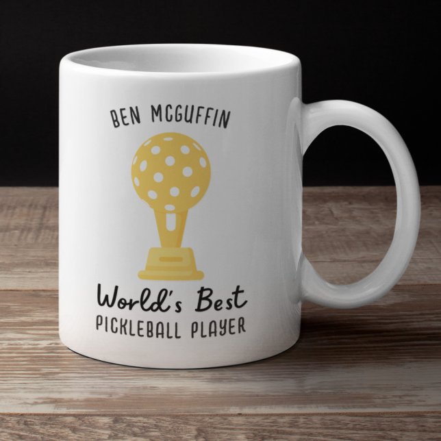 Taza De Café Personalizado mejor regalo para jugador de piquete (Subido por el creador)