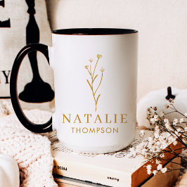Taza De Café Personalizado Minimalista de moda de la Moda Boho