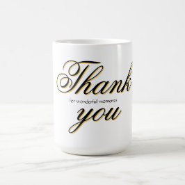 Taza De Café Personalizado moderno gracias