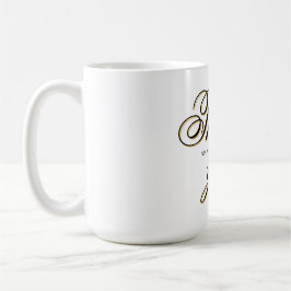 Taza De Café Personalizado moderno gracias