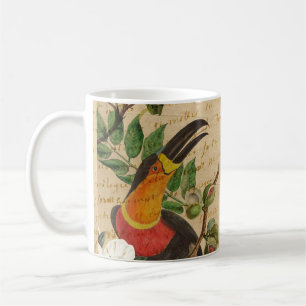 Taza De Café Personalizado Monograma Toucan