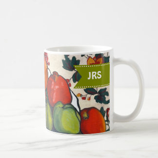 Taza De Café Personalizado Monogramas regalo de Año Nuevo judío