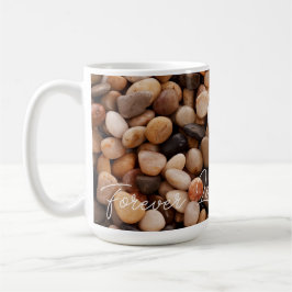 Taza De Café Personalizado Monogramas regalo El día de San Vale