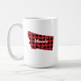 Taza De Café Personalizado Montana Hogar Estado Búfalo Navidade