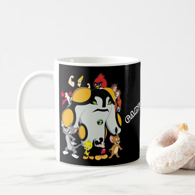 Taza De Café personalizado mug (Con donut)
