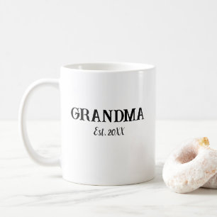 Taza De Café Personalizado Mug de la Abuela