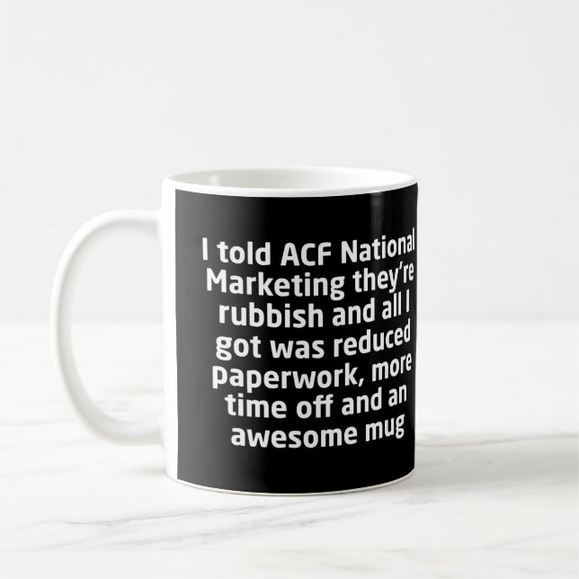 Taza De Café Personalizado Mug no17 (Izquierda)