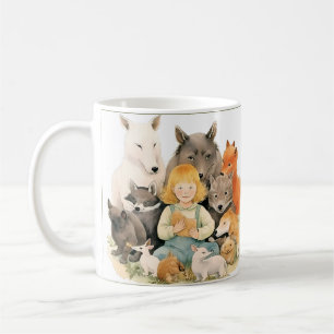 Taza De Café Personalizado Mug - Sólo un chica que ama a los an