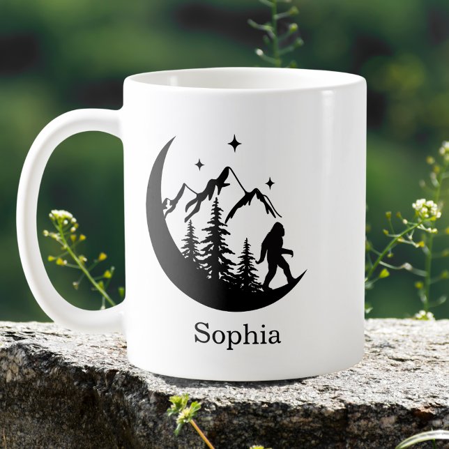Taza De Café Personalizado natural al aire libre BigFoot Sasqua (Subido por el creador)